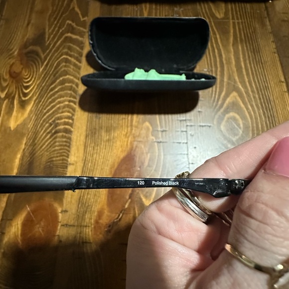 Oakley Eyeglasses Frames Only, Bottle Rocket 2.0, 50-18-120 Polished Black - Picture 5 of 6